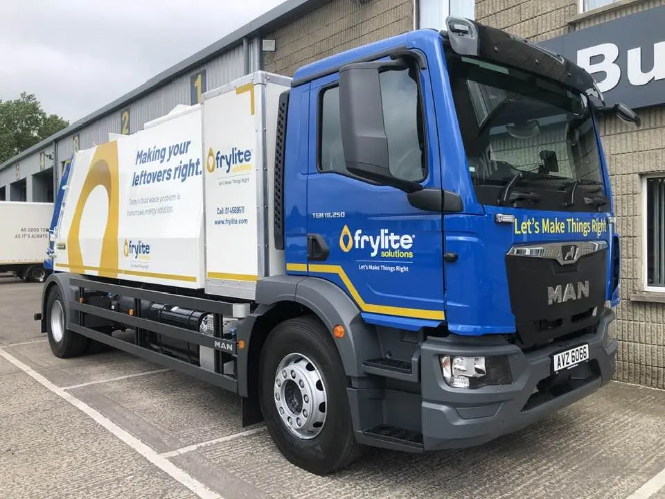 Frylite Food Waste Collection Truck